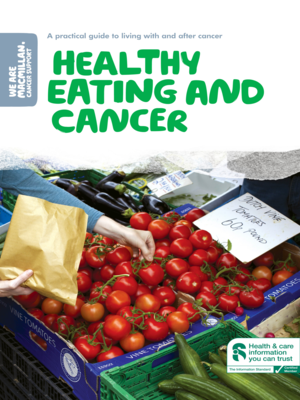 cover image of Healthy eating and cancer